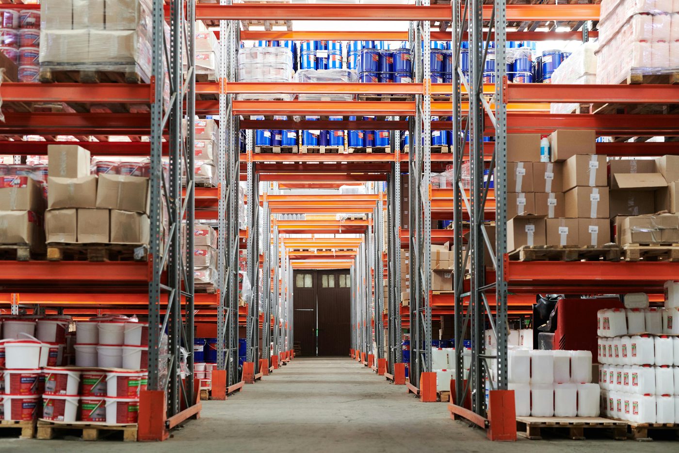 Warehouse racking